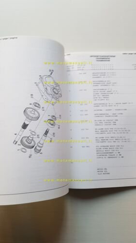 Rotax motore 120 Scooter Leonardo Aprilia 1999 catalogo ricambi originale