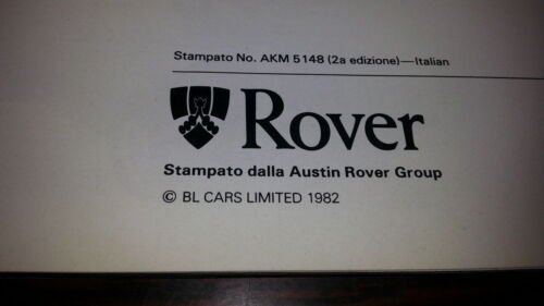 Rover 2.0 - 2.3 - 2.3 S - 2.6 S …