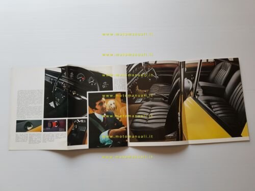 Rover 3500 - 3500 S 1971-72 depliant pubblicitario originale italiano