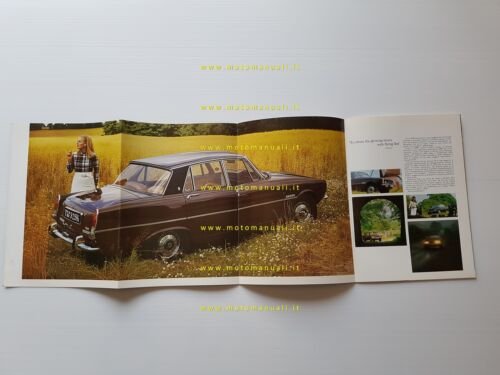 Rover 3500 - 3500 S 1971-72 depliant pubblicitario originale italiano