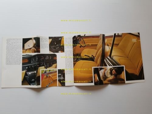 Rover 3500 - 3500 S 1971-72 depliant pubblicitario originale italiano
