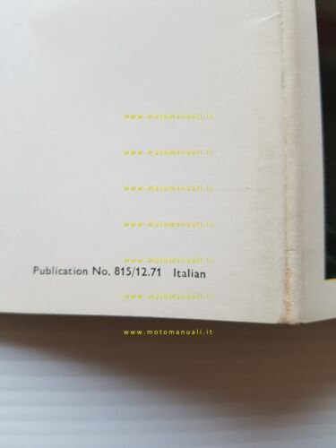 Rover 3500 - 3500 S 1971-72 depliant pubblicitario originale italiano