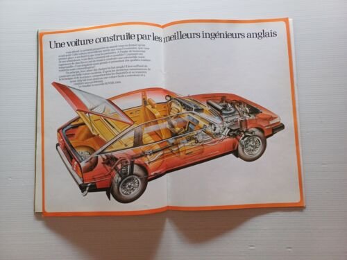 ROVER 3500 opuscolo cartella stampa francese originale