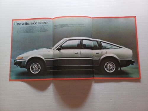 ROVER 3500 opuscolo cartella stampa francese originale