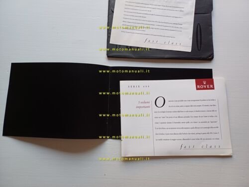 Rover serie 400 cartella stampa originale