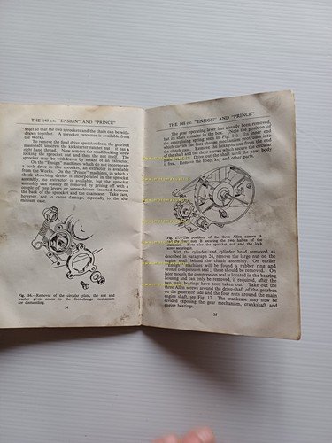 Royal Enfield 148 Ensign 1953-59 - Prince 1959-61 manuale uso …