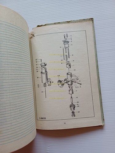 Royal Enfield 250 Clipper 1954-55 catalogo ricambi Inglese originale