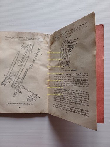 Royal Enfield Crusader-Bullet-Clipper-Continental 1957-64 manuale uso originale
