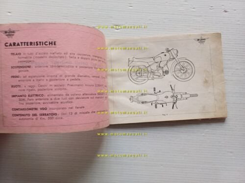 RUMI 125 Lusso Turismo anni 50 manuale uso manutenzione libretto …