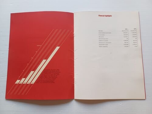 RUPP minimoto USA Annual Report 1970 depliant originale inglese