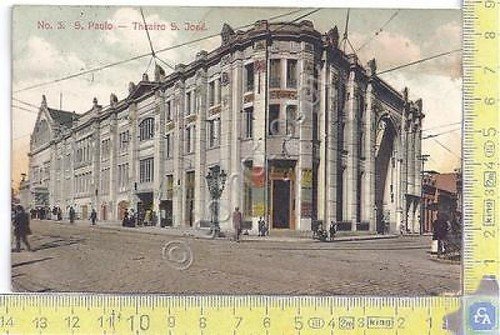 S.Paulo - Theatro S. Josè - '20s - Viaggiata in … | Immagine principale