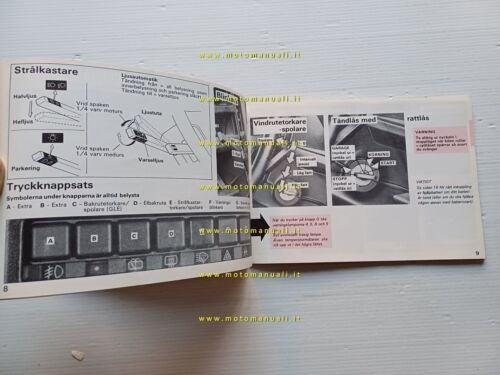 SAAB - Lancia 600 (Delta) 1980 manuale uso manutenzione originale …