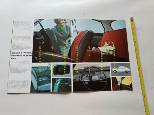 Saab 96 - 95 V4 1969 depliant ITALIANO originale auto …