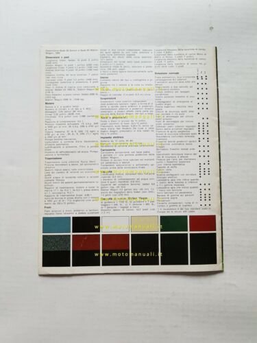 Saab 96 - 95 V4 1969 depliant ITALIANO originale auto …