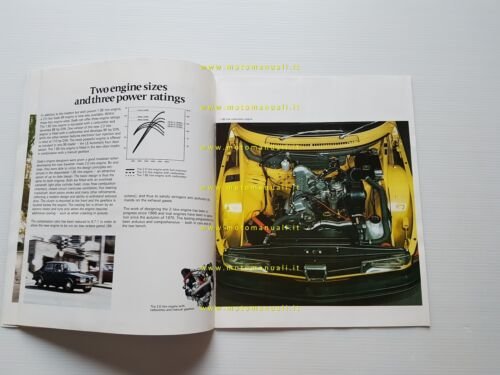 Saab 99 L 1972-73 depliant originale inglese