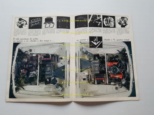 Saab produzione modelli 1967 depliant originale italiano