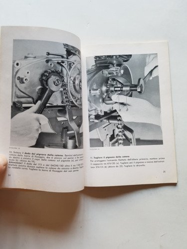 Sachs 150 - 175 1954 manuale officina italiano originale workshop …