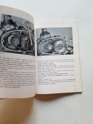 Sachs 150 - 175 1954 manuale officina italiano originale workshop …