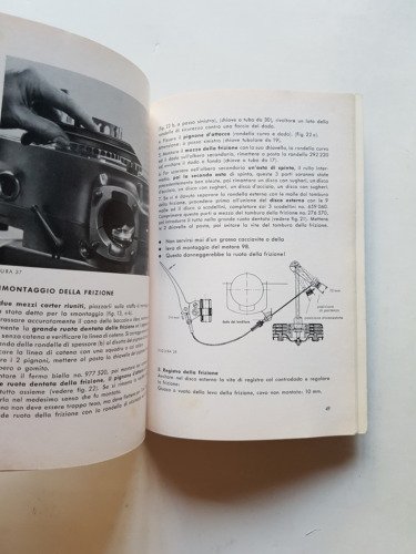 Sachs 150 - 175 1954 manuale officina italiano originale workshop …