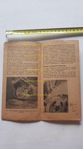 Sachs 50 1954 manuale uso originale FRANCESE owner's manual FRENCH