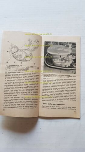Sachs 50 motore 1955 manuale uso originale ITALIANO owner's manual