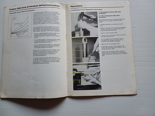 Sachs ammortizzatori Hydrocross manuale officina - ricambi italiano originale