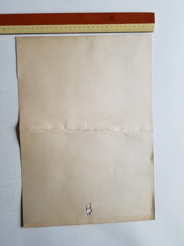 Sachs attestato partecipazione corso formazione 1968 originale tedesco