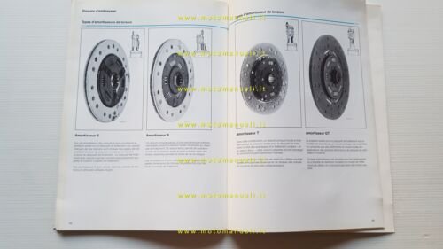Sachs manuale officina frizioni 1981 originale francese
