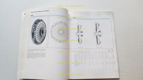 Sachs manuale officina frizioni 1981 originale francese