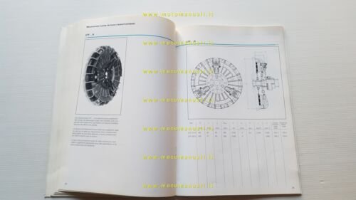 Sachs manuale officina frizioni 1981 originale francese