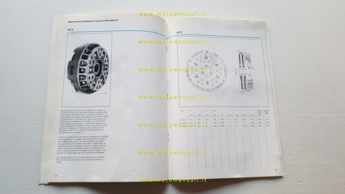 Sachs manuale officina frizioni 1981 originale francese
