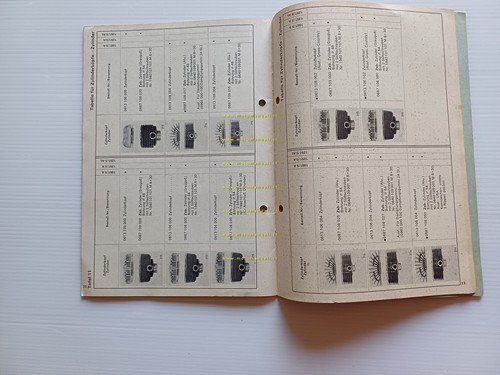 Sachs Motore 10015 A- 12515 A-AL 1970 catalogo ricambi originale …