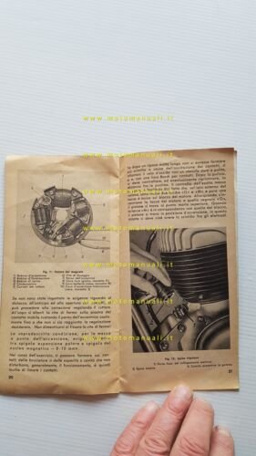 Sachs motore 150 1951 manuale uso manutenzione libretto italiano originale