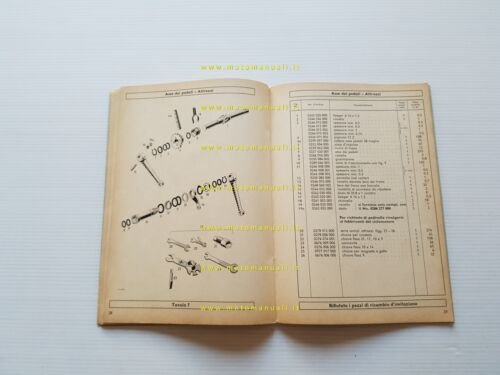 Sachs Motore 50\2 - 50\M 1961 catalogo ricambi originale Spare …