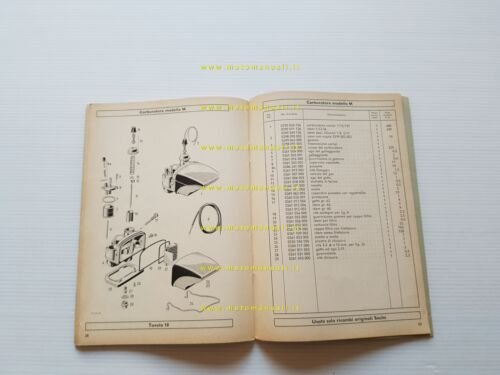 Sachs Motore 50\2 - 50\M 1961 catalogo ricambi originale Spare …