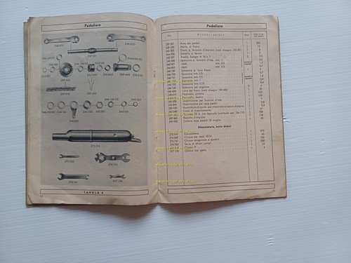 Sachs Motore 50 2V anni 50 catalogo ricambi originale italiano