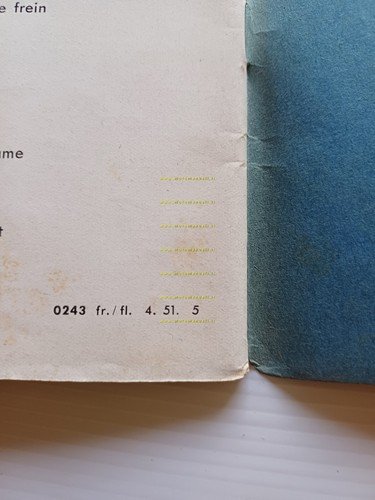 Sachs Motore 98 M 50 1950 circa catalogo ricambi originale …