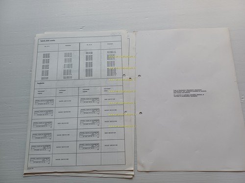 Sachs motori 100-125 GS-MC 1976 catalogo ricambi italiano originale