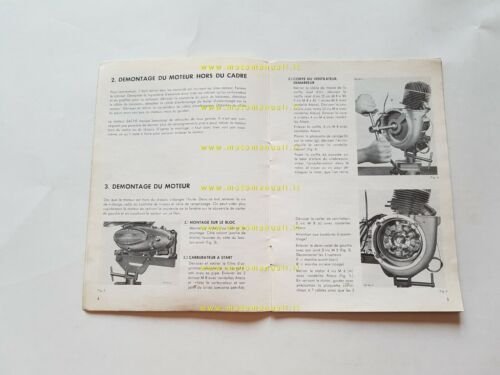 Sachs motori 200 LD - 200 LDR Messerschmitt manuale officina …