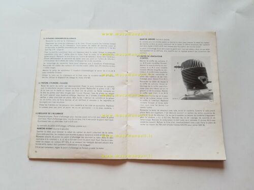 Sachs motori 200 LD - 200 LDR Messerschmitt manuale officina …