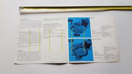 Sachs Saxonette 50 Automatic depliant italiano ciclomotore originale brochure