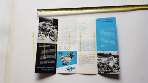 Sachs Saxonette 50 depliant italiano ciclomotore originale brochure