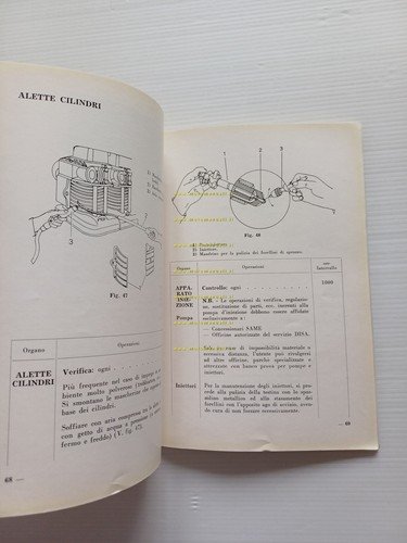 SAME 360 - 360 D.T. 1960 trattore manuale uso manutenzione …