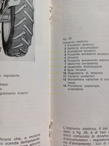 SAME 360 C - 360 C D.T 1964 trattore manuale …