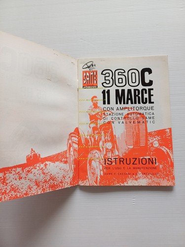 SAME 360 C - 360 C D.T 1964 trattore manuale …