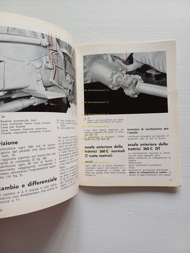 SAME 360 C - 360 C D.T 1964 trattore manuale …