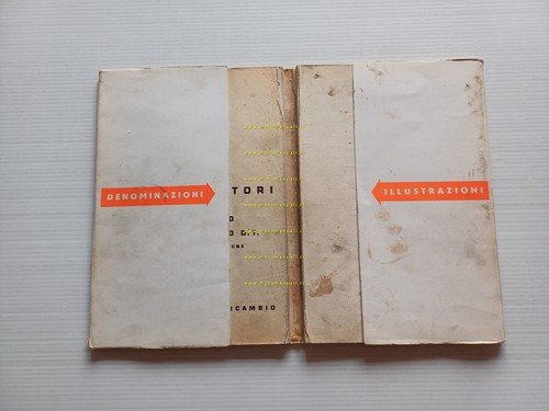 SAME 360 trattore 1959 catalogo ricambi italiano originale