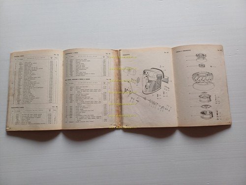 SAME 360 trattore 1959 catalogo ricambi italiano originale