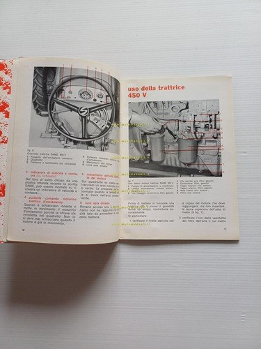 SAME 450 V - 450 V D.T 1964 trattore manuale …