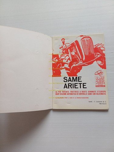 SAME Ariete - Ariete DT 1964 trattore manuale uso manutenzione …